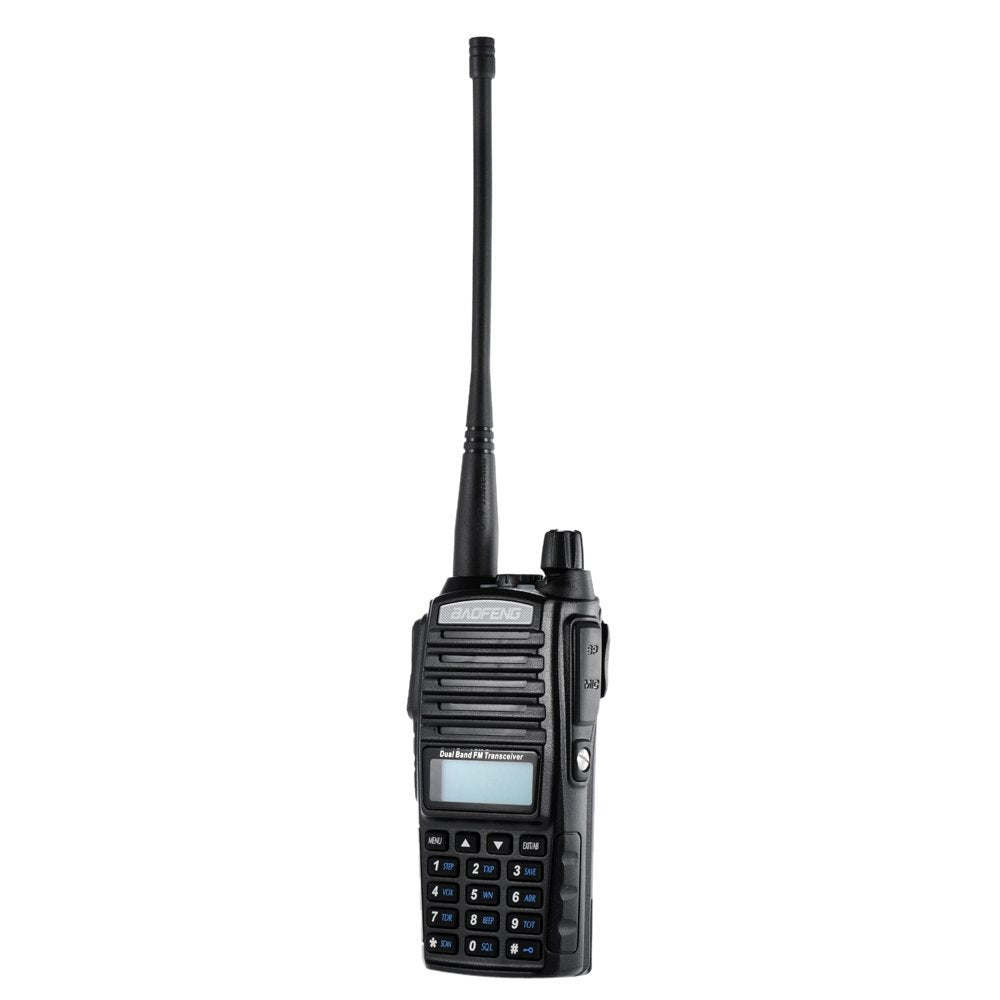 Baofeng UV-82 Dual Band UHF/VHF Two Way FM Ham Radio (Black)