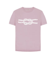 Mauve P1AN Knot Womens T-shirt