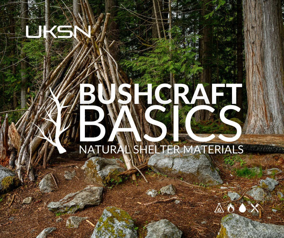 UKSN Bushcraft Basics: Natural Shelter Materials