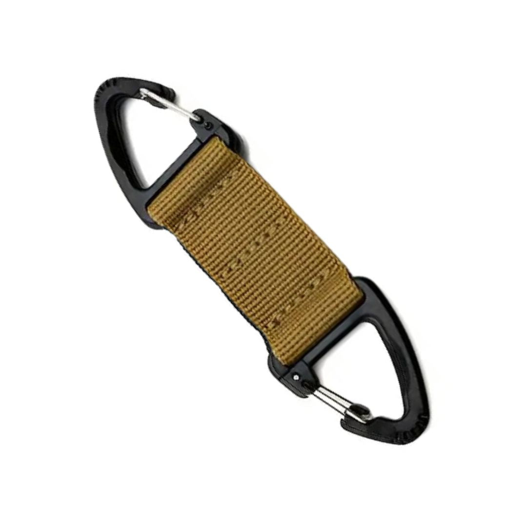 Double Sided Tactical Carabiner - Coyote