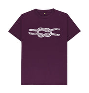 Purple P1AN Knot Mens T-shirt