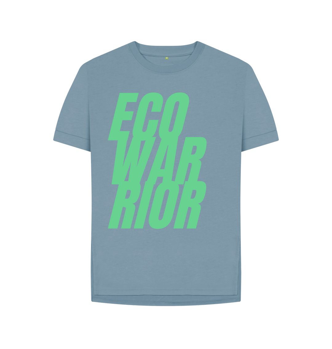 Stone Blue P1AN Eco Warrior Womens T-shirt
