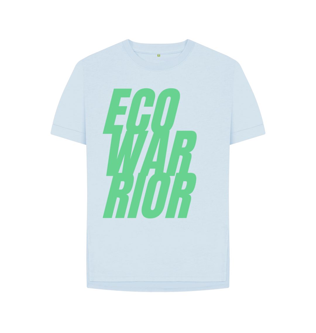 Sky Blue P1AN Eco Warrior Womens T-shirt