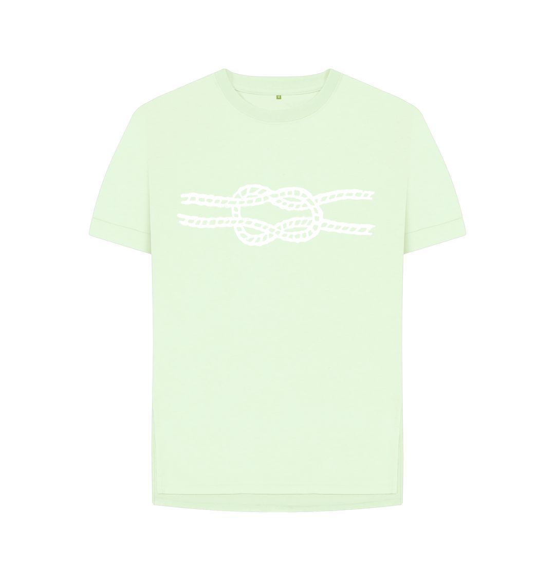 Pastel Green P1AN Knot Womens T-shirt