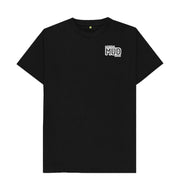 Black UKSN MUD Dogs Official Charter Mens T-Shirt