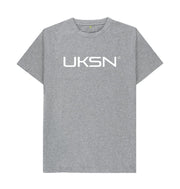 Athletic Grey UKSN Basic Memberware Mens Logo T-shirt