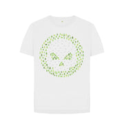 White P1AN Tree Skull Womans T-shirt