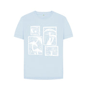 Sky Blue P1AN Fungi Womans T-shirt