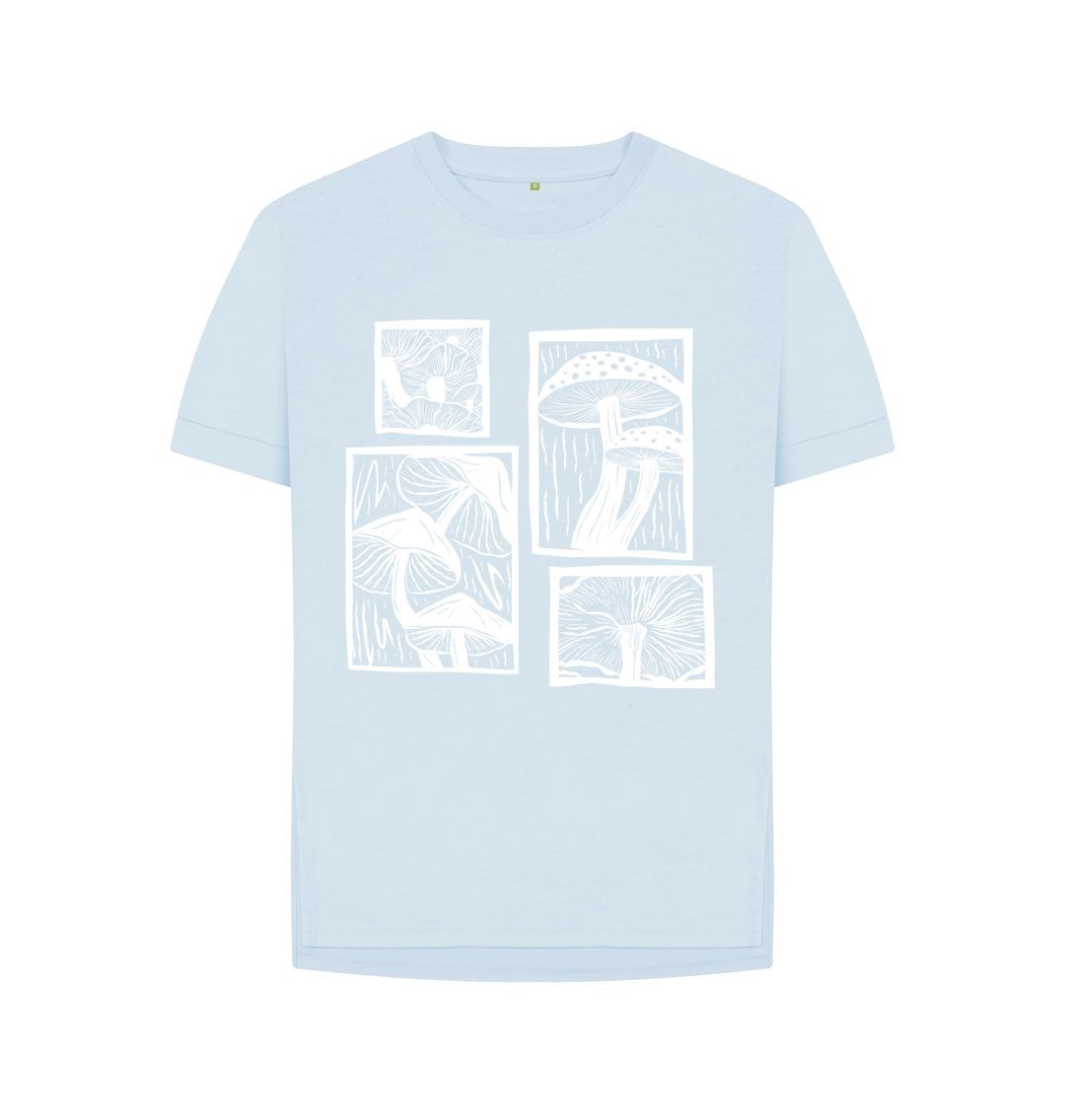 Sky Blue P1AN Fungi Womans T-shirt