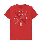 Red P1AN Elemental T-shirt