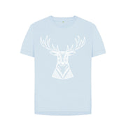 Sky Blue P1AN Stag Womans T-shirt