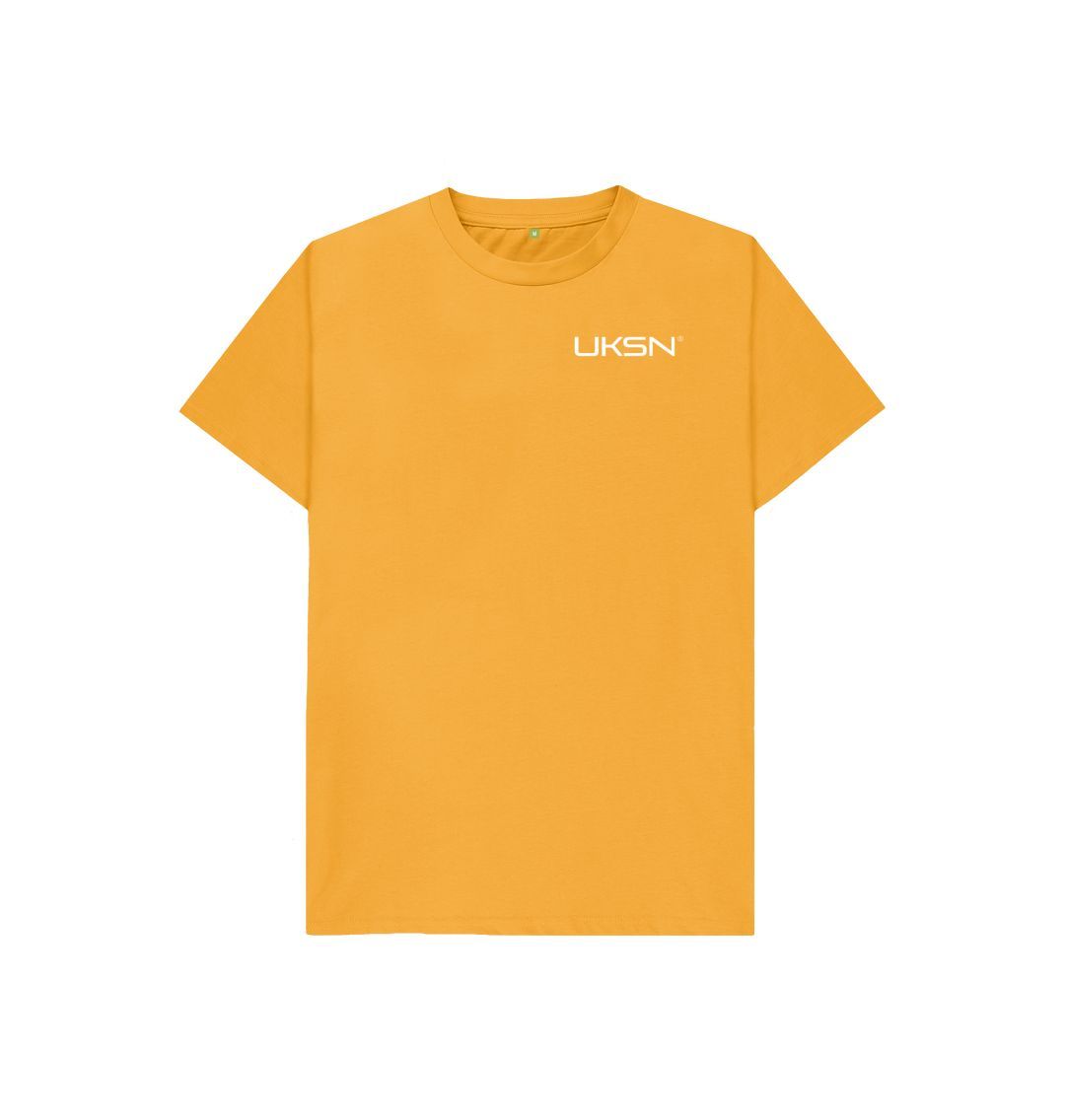 Mustard UKSN Deluxe Memberware Childrens Logo T-shirt