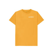 Mustard UKSN Deluxe Memberware Childrens Logo T-shirt