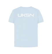 Sky Blue UKSN Deluxe Memberware Womens Logo T-shirt