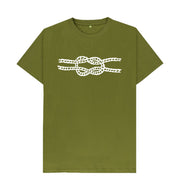 Moss Green P1AN Knot Mens T-shirt