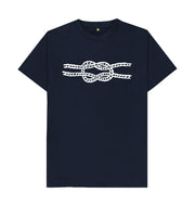 Navy Blue P1AN Knot Mens T-shirt