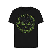 Black P1AN Tree Skull Womans T-shirt