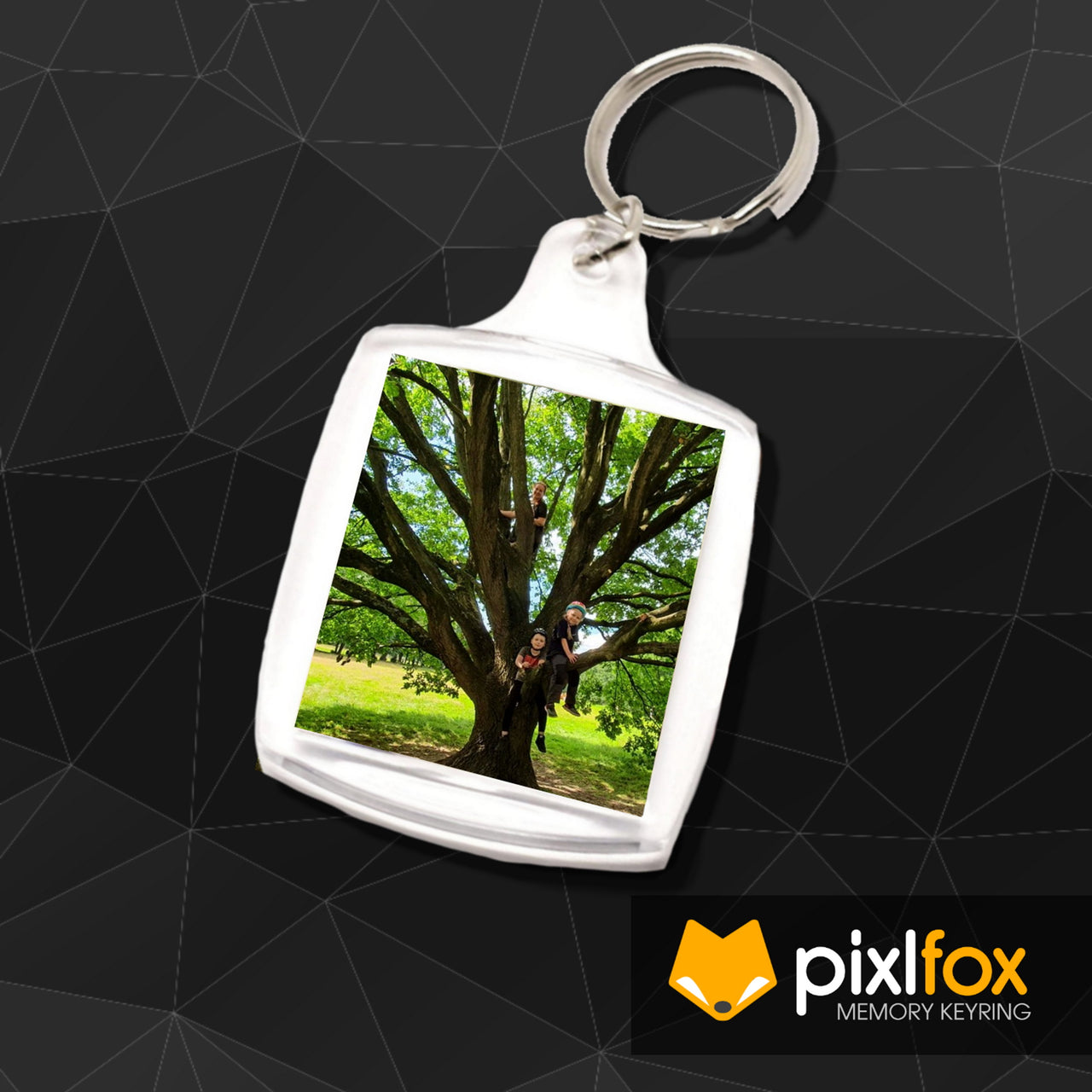 Custom Printed Photo Keyring 45 x 35mm | Buy Additional Keyrings from only 2.50 each!