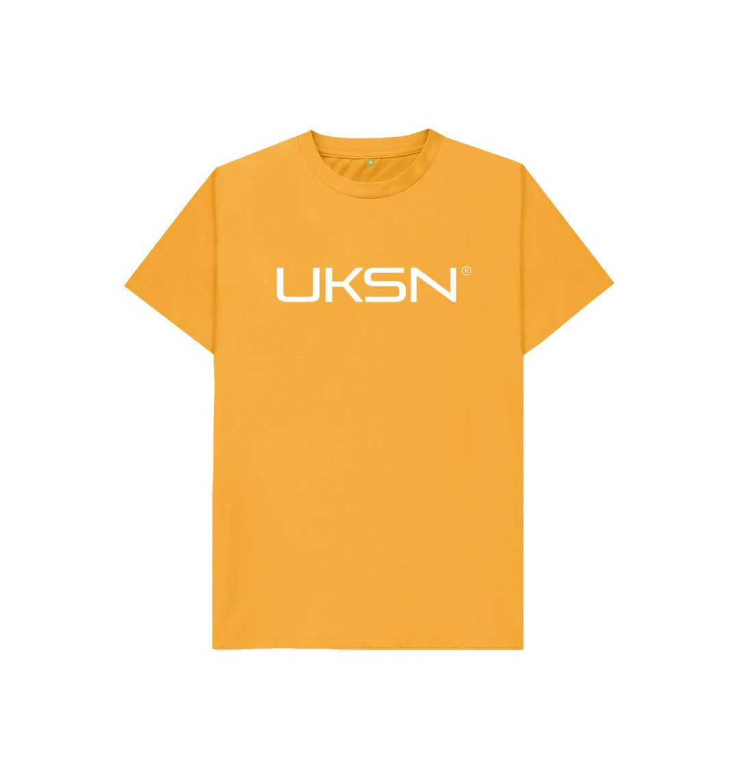 Mustard UKSN Basic Memberware Childrens Logo T-shirt