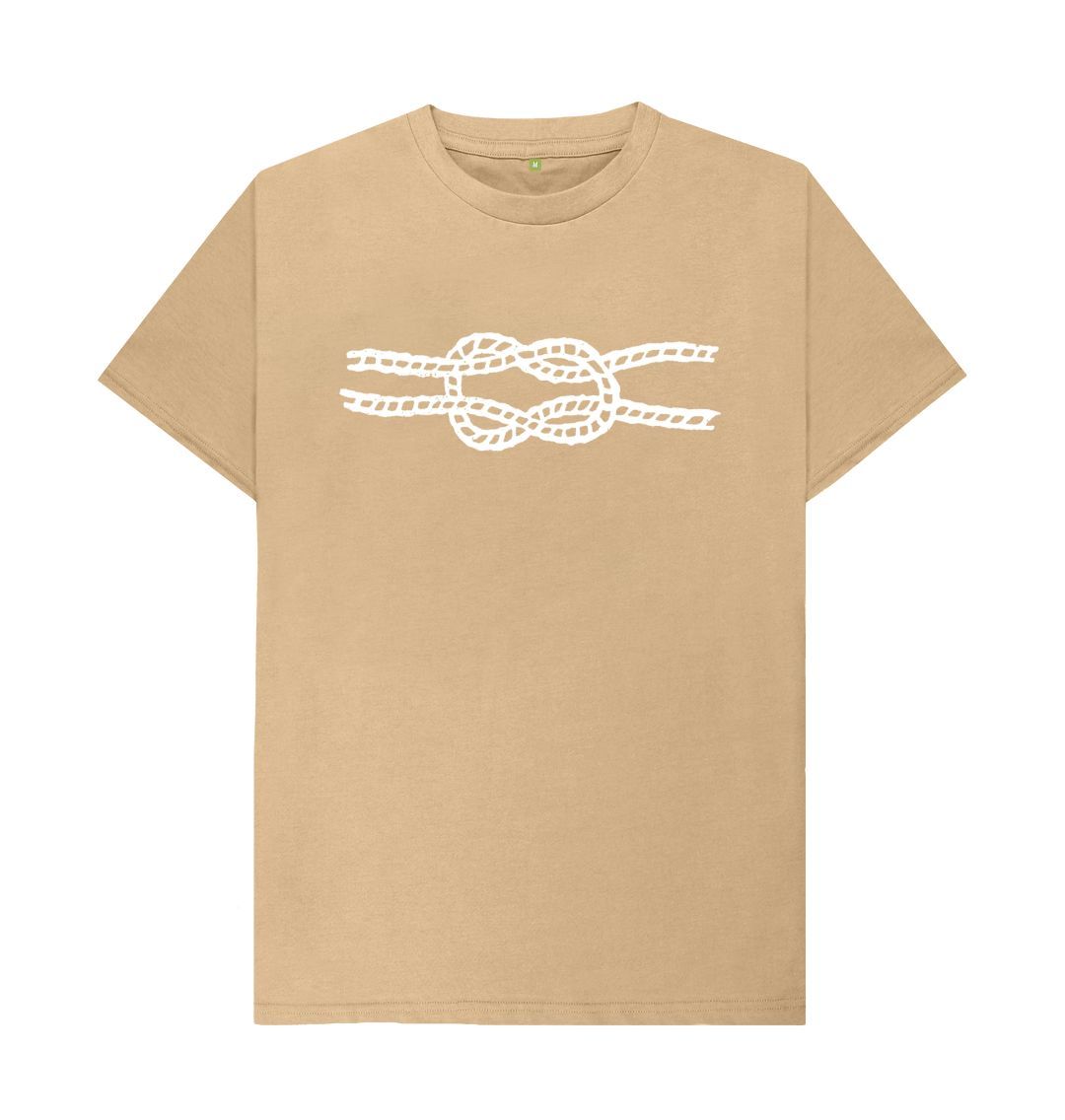 Sand P1AN Knot Mens T-shirt