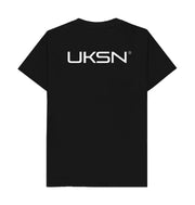 Black UKSN Deluxe Memberware Mens Logo T-shirt