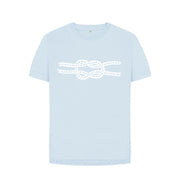 Sky Blue P1AN Knot Womens T-shirt