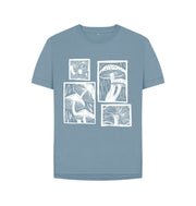 Stone Blue P1AN Fungi Womans T-shirt