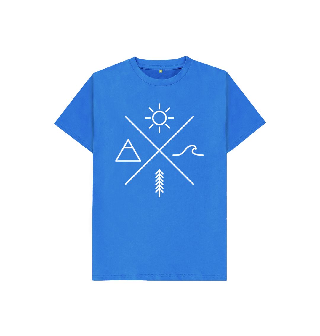 Bright Blue P1AN Elemental Childrens T-shirt