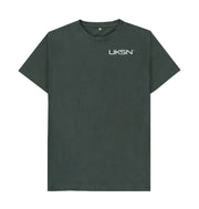 Dark Grey UKSN Deluxe Memberware Mens Logo T-shirt