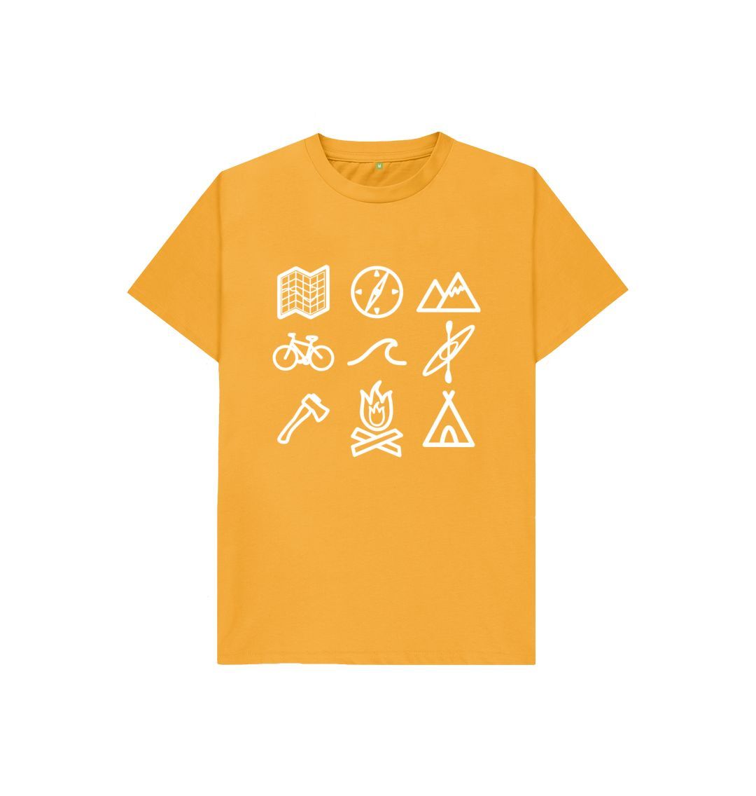 Mustard P1AN Outdoor Activity Childrens T-shirt