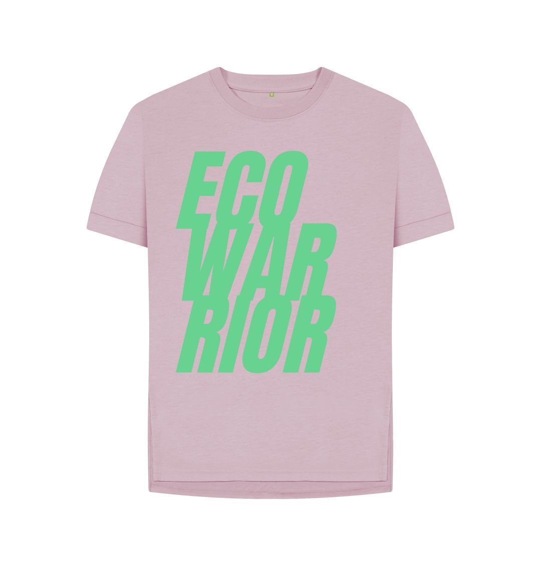 Mauve P1AN Eco Warrior Womens T-shirt