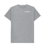 Athletic Grey UKSN Deluxe Memberware Mens Logo T-shirt