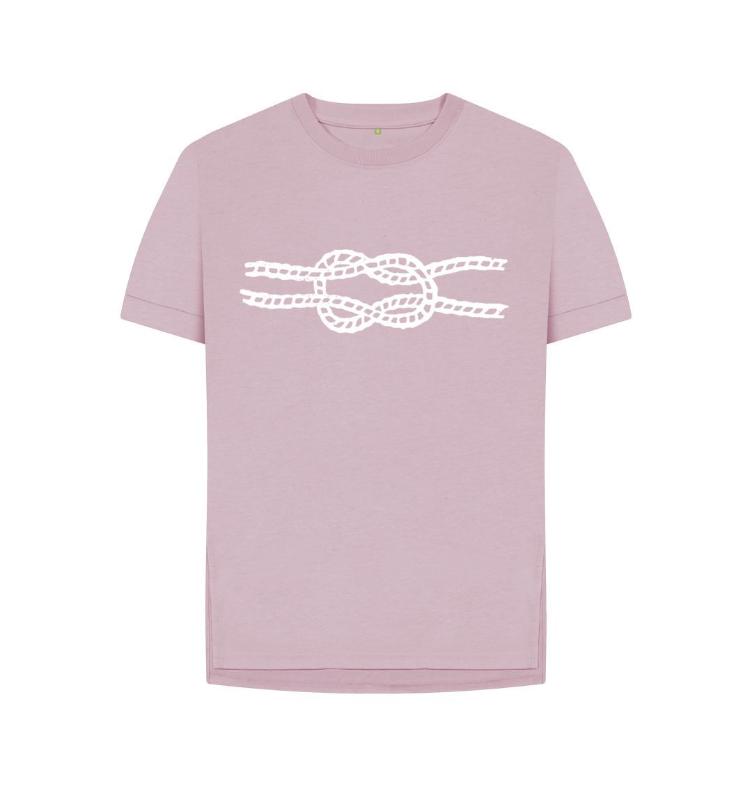 Mauve P1AN Knot Womens T-shirt